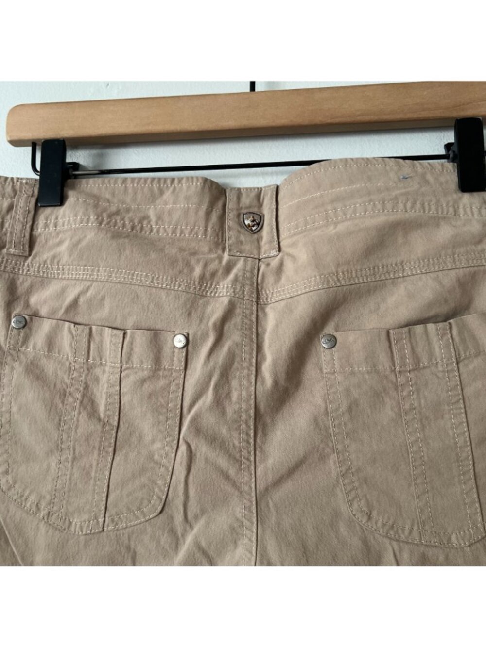 Kuhl Women's Splash 5.5" Khaki Hiking Outdoor Shorts Size 10 - Picture 6 of 8